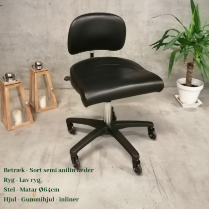 LabMaster sort læder