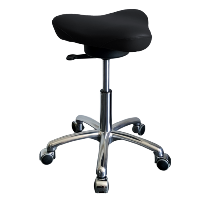 PHE Universal m. alu stel - Ergonomisk stol / ståstøttestol - Egholm Skind ApS.