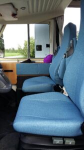 Ombetrukket stole i autocamper