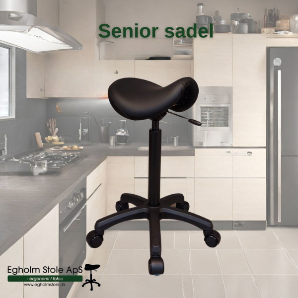 Senior sadel stol