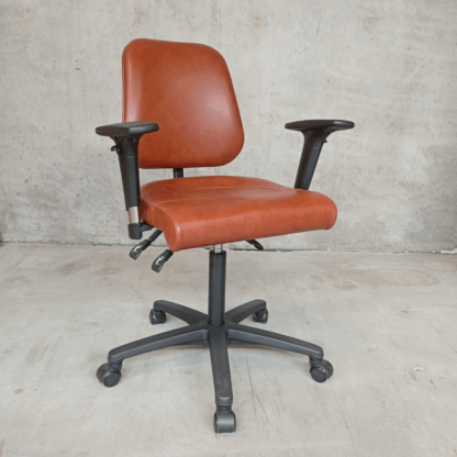 OfficeChair i aegte laeder