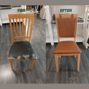 Spisestol med rygpude